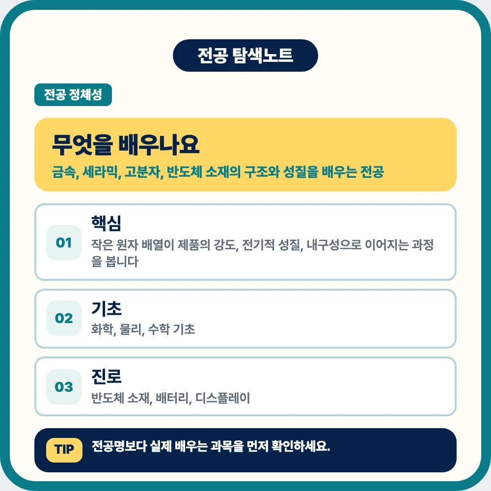 신소재공학과 금속 세라믹 고분자 반도체 소재 학습 내용 이미지 신소재공학과 금속 세라믹 고분자 반도체 소재 학습 내용 이미지