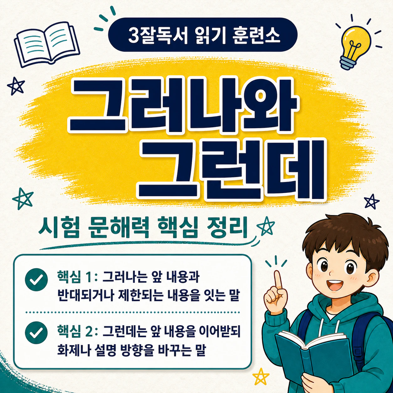그러나와 그런데의 의미와 문맥상 기능을 비교한 핵심 요약